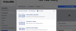 kies video uploaden