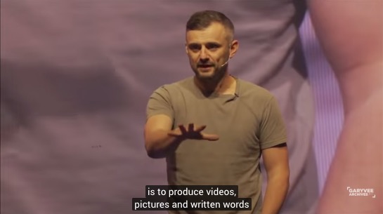 Content marketing met Gary Vee.