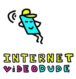 internetvideogirlingekleurd typo