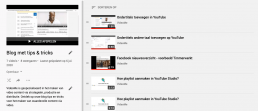 playlist maken in youtube